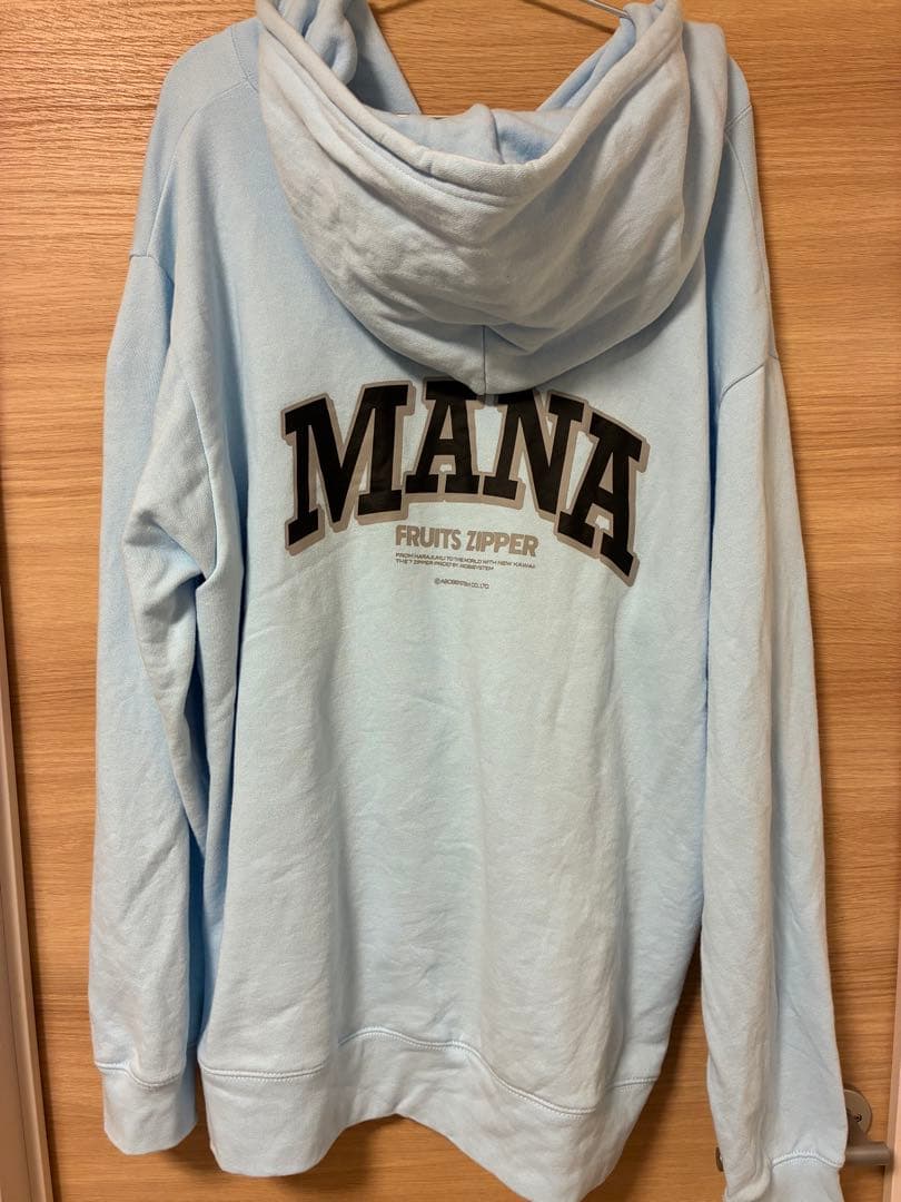 フルーツジッパー　真中まな　FC限定パーカー