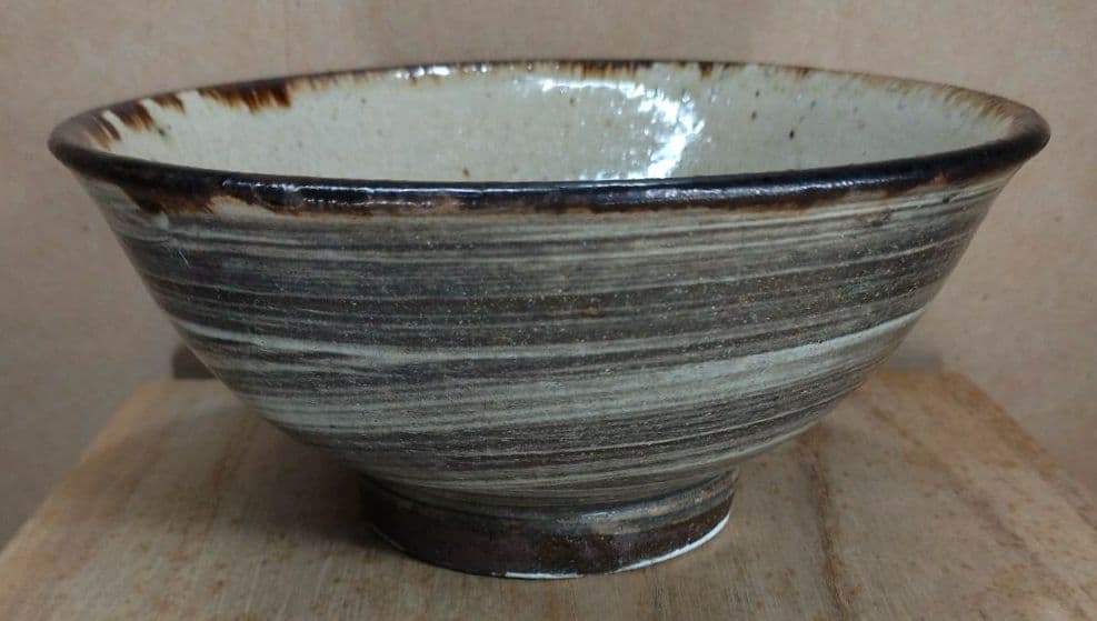 浮舟！他の方は買わないで。最高傑作【本物保証】金城次郎 壷屋焼 魚文茶碗