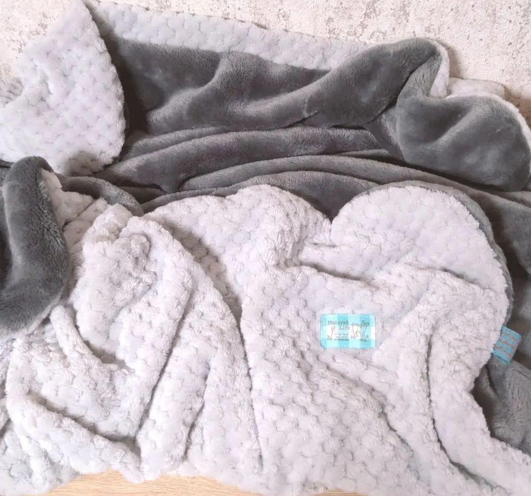 専用♥みかん❤極暖☆Wボア♥特大ブランケット♥チャコール