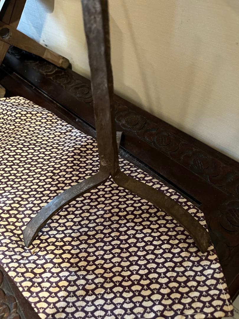 アンティーク　希少アイアンのインテリア