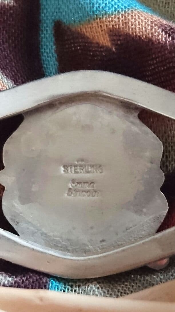 シルバーアクセサリー サインバングル アメリカのショップで購入