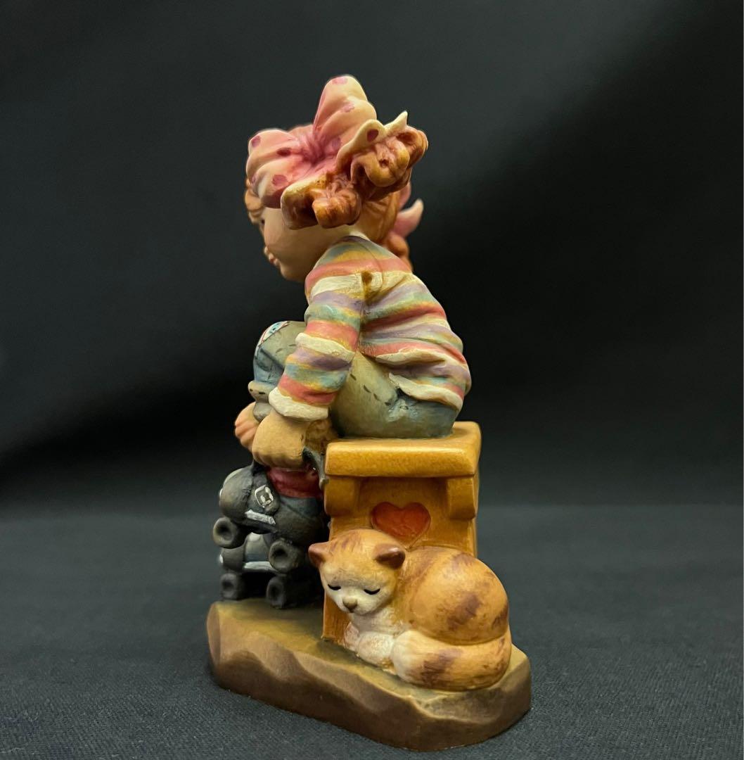 メ*ん様 【限定品】ANRI アンリ人形 Sarah Kay「少女と仔猫」サラ・