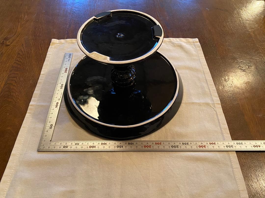 ケーキスタンド ブラック＆ホワイト