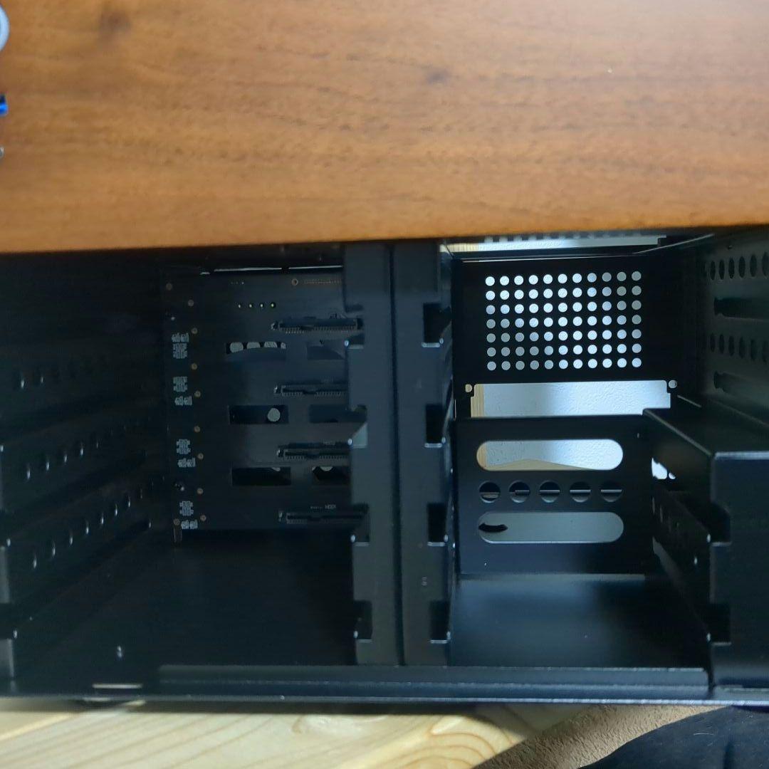 Jonsbo N4 (Black) MicroATX NAS PCケース