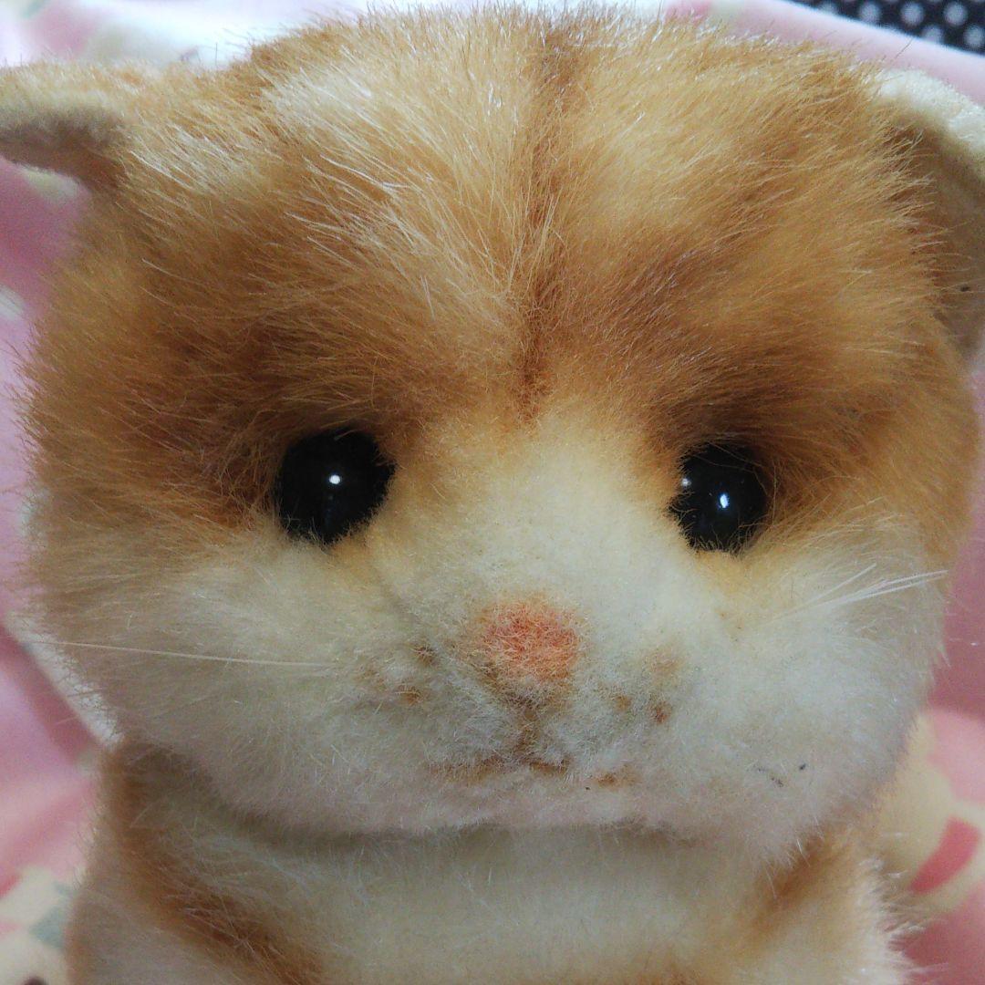 sewedupdoll 猫ぬいぐるみ　アンティークレトロキャット当時物レア人形
