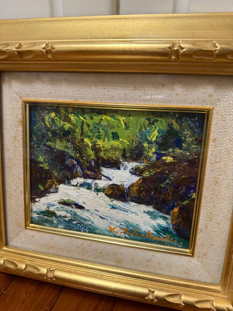 18.「奥入瀬」髙橋一善 油絵