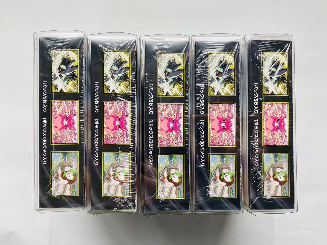 【新品未開封】ポケモンカード ムニキスゼロ シュリンク付き5BOX