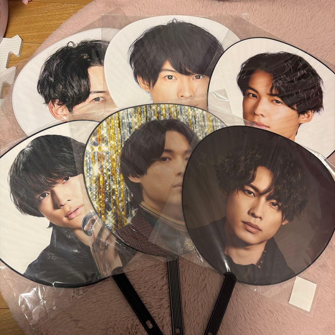 松村北斗 ペンライト うちわ エロハン まとめ売り