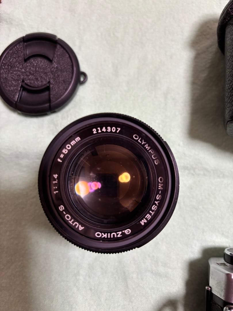 オリンパス　OM-1 ケース付き　オプションレンズ　付き　OLYMPUS 美品