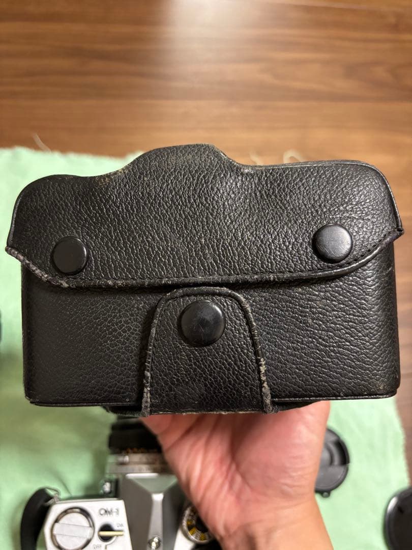 オリンパス　OM-1 ケース付き　オプションレンズ　付き　OLYMPUS 美品