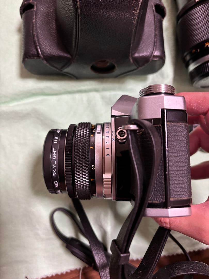 オリンパス　OM-1 ケース付き　オプションレンズ　付き　OLYMPUS 美品