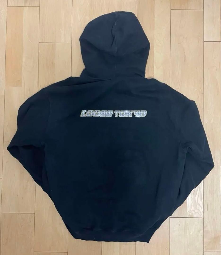 【希少品】DIPLOMATS パーカー黒 XL ヘビーウェイト