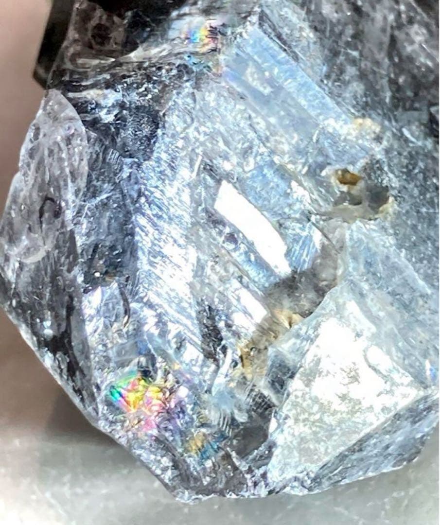 パッキマーダイヤモンド✨　レインボー　カテドラル　水晶　原石　パーキマー