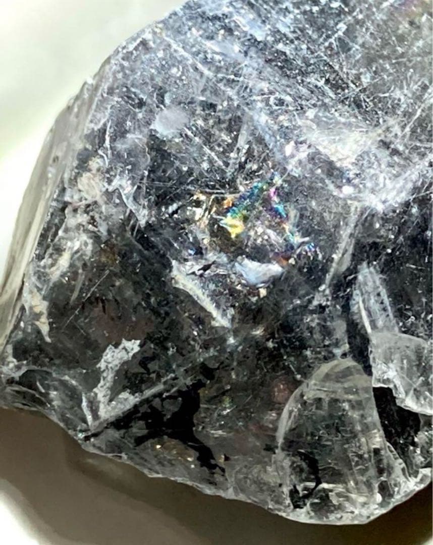 パッキマーダイヤモンド✨　レインボー　カテドラル　水晶　原石　パーキマー