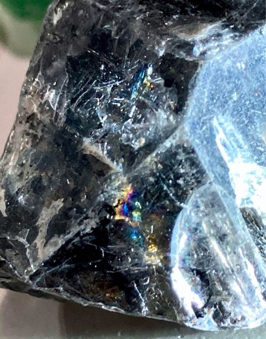 パッキマーダイヤモンド✨　レインボー　カテドラル　水晶　原石　パーキマー