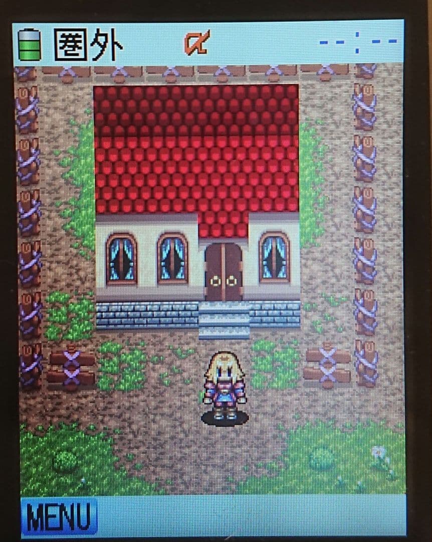 充電器セット レア 美品 ドコモ F506i blue ブルー mova ゲーム