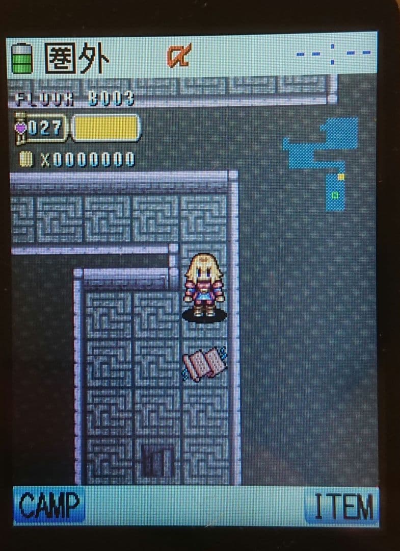 充電器セット レア 美品 ドコモ F506i blue ブルー mova ゲーム