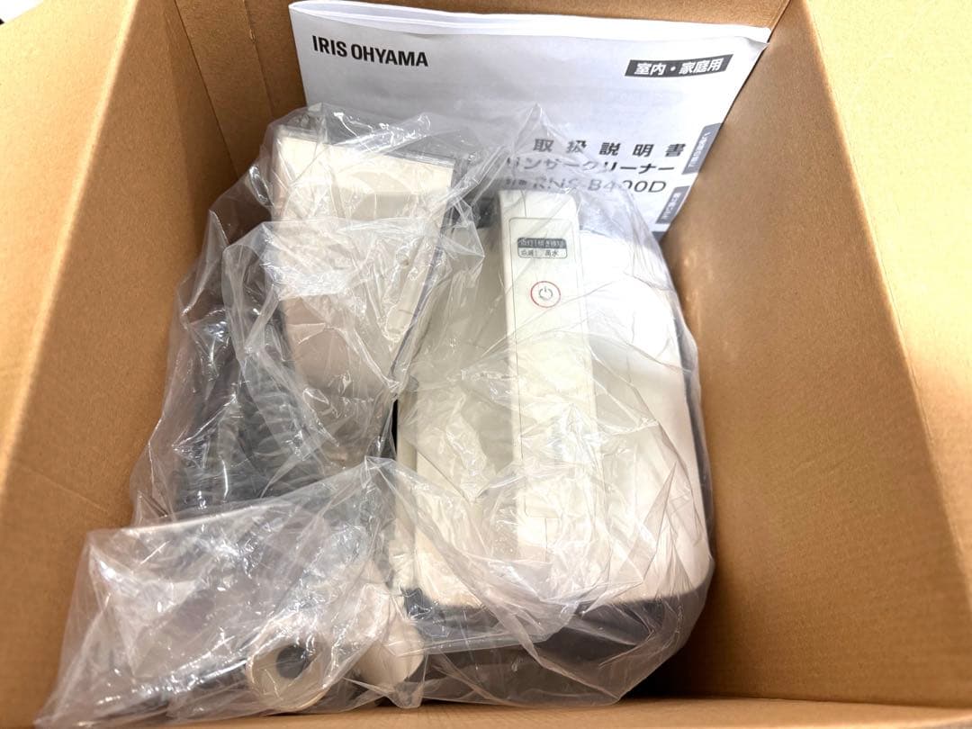コードレスリンサークリーナー　充電式布製品クリーナー本体　説明書　付属品　付き
