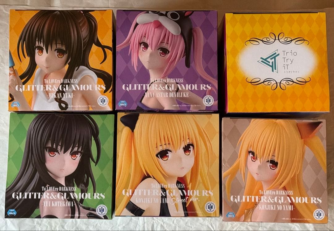 ToLOVEる プライズフィギュアまとめ売り 6体セット