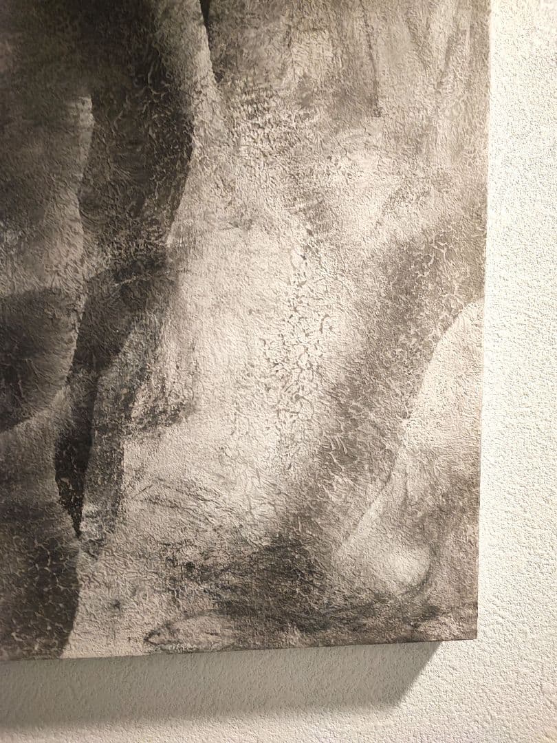 抽象画　テクスチャーアート　ウェルカムボード　ファブリックパネル　現代アート