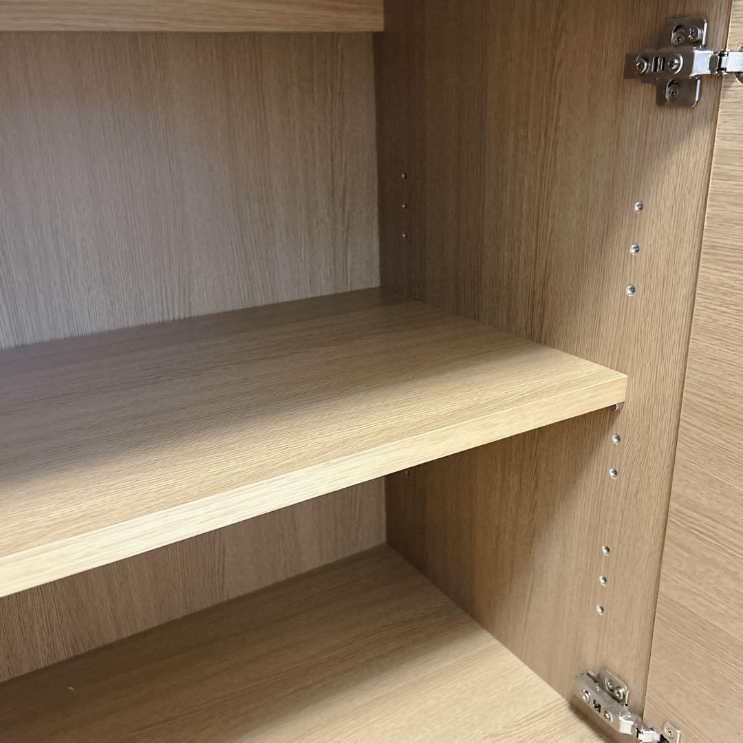 【美品】MUJI 無印良品 木製キャビネット オーク材 希少