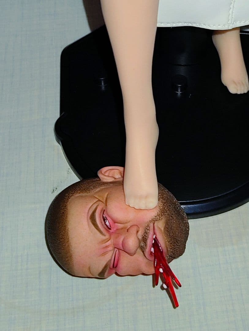 TBLeague.1/6ヘッド、[ぶん殴られ顔ヘッド]珍品希少品!