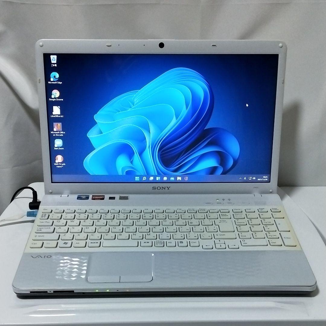 大幅値下 楽々リカバリ Win10&11 TV可 SONY Vaio オフィス
