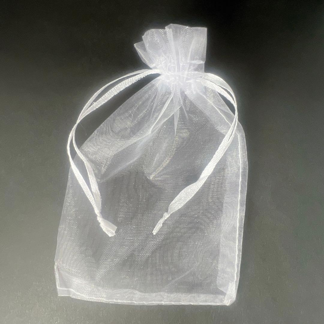 グリーン×パープル 天然石ブレスレット ルチル入り 上品デザイン［袋付］