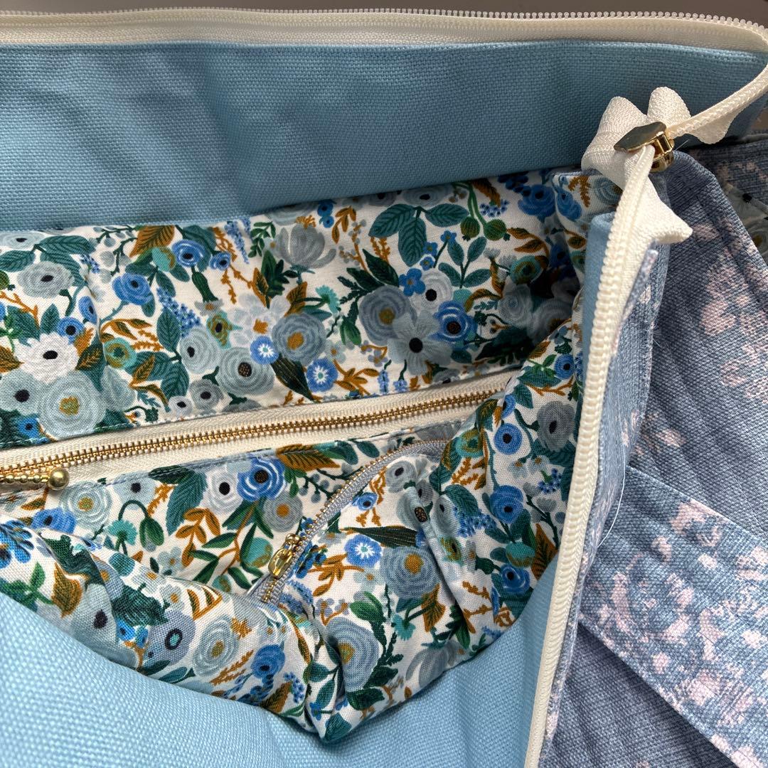 まあちゃん様　washed roses キャスキッドソンキャンバス、8号帆布生地