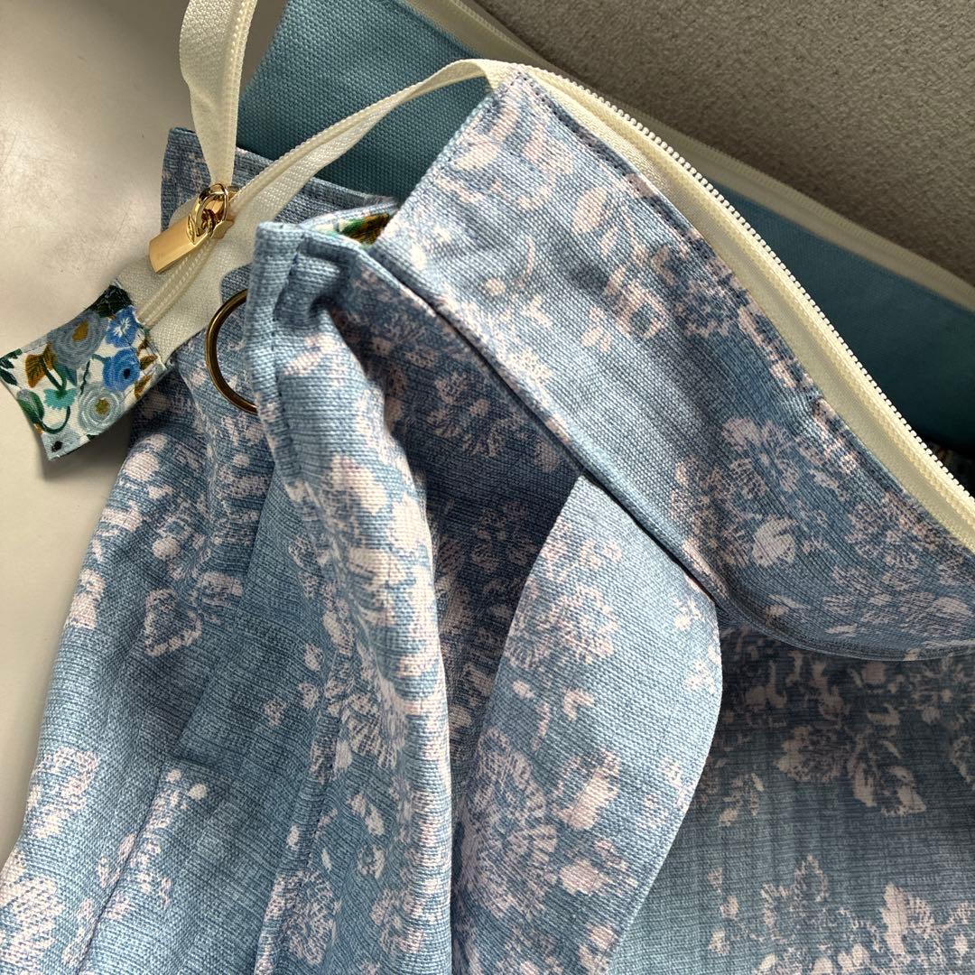 まあちゃん様　washed roses キャスキッドソンキャンバス、8号帆布生地