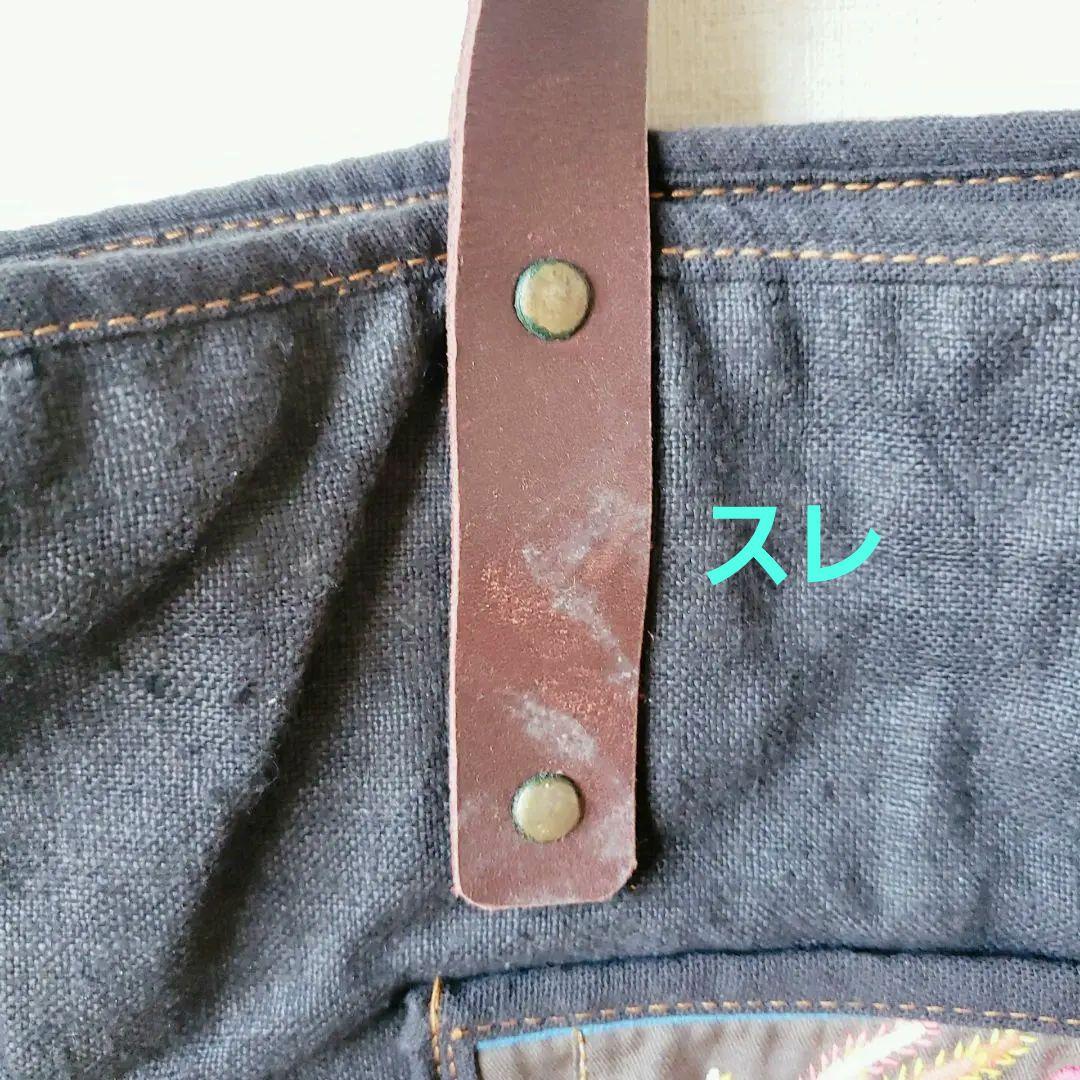 ★ 一点物 未使用 ★ アジア 少数民族 刺繍 古布 トートバッグ