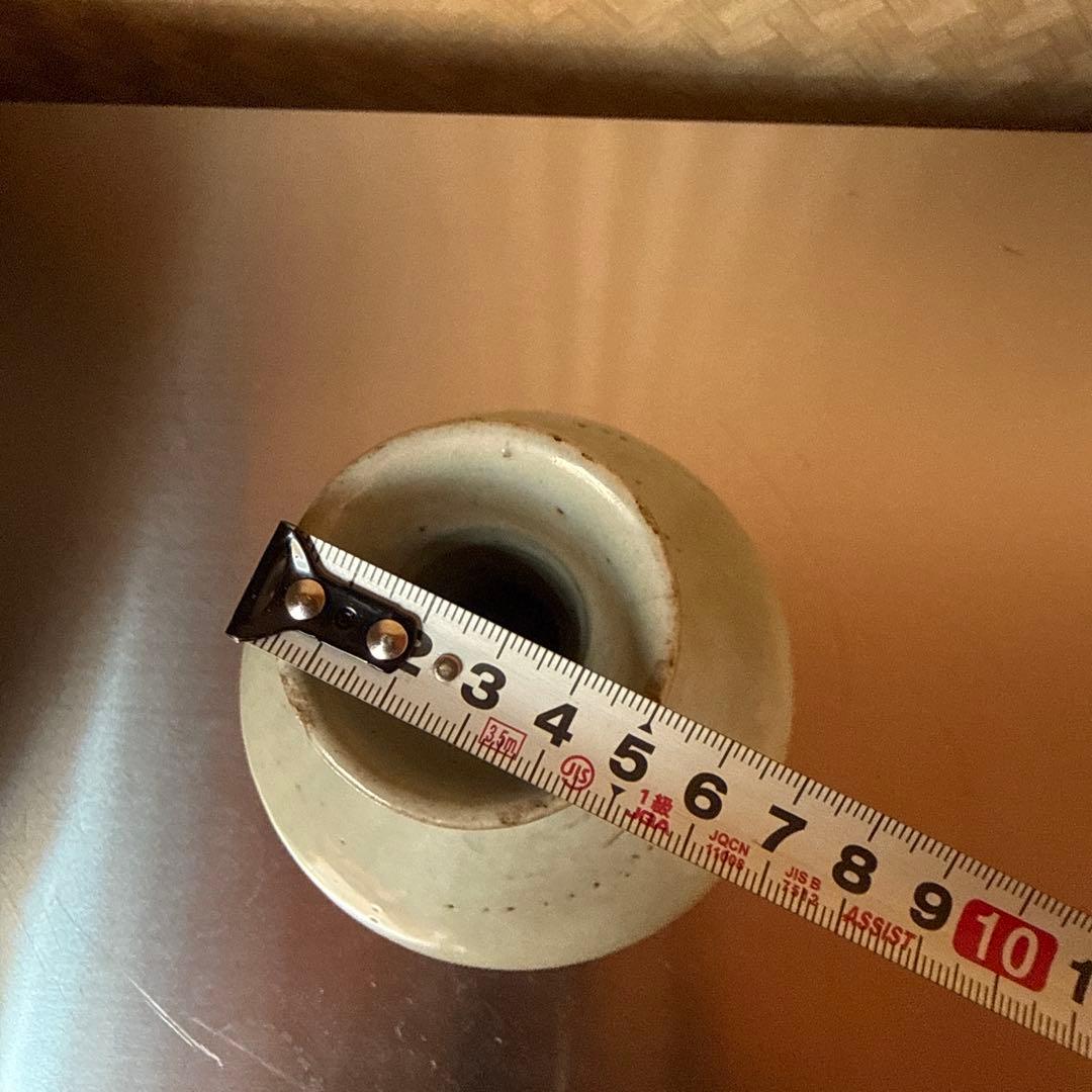 李朝白磁花瓶 中国美術 朝鮮 韓国 高麗 李朝 白瓷 花入 骨董品 古美術 古玩