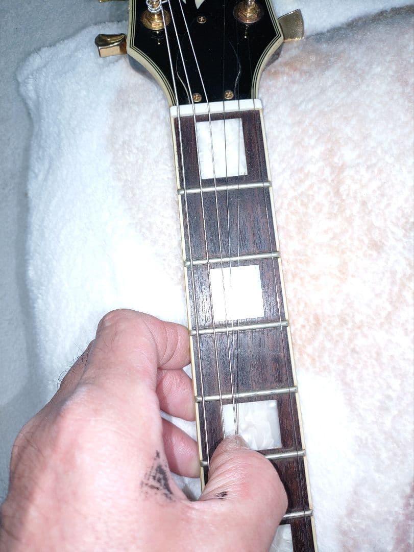 ANB Burny レスポールカスタム エボニー