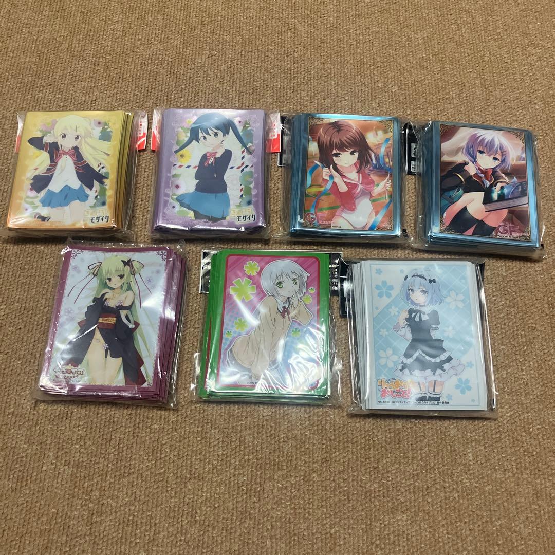 ヴァイスシュバルツ　スリーブ　まとめ売り