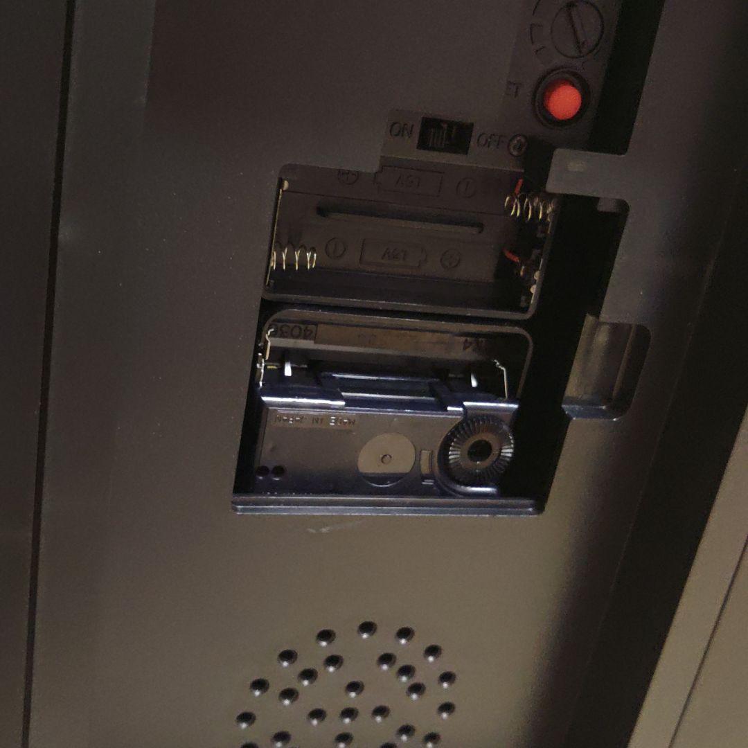 昭和レトロ　アンティーク調　ライオン ドアノッカーキャビネット置時計　花園