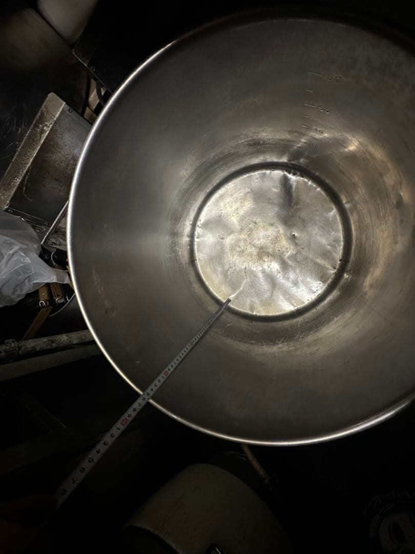 大容量ステンレス寸胴鍋 60L 45cm