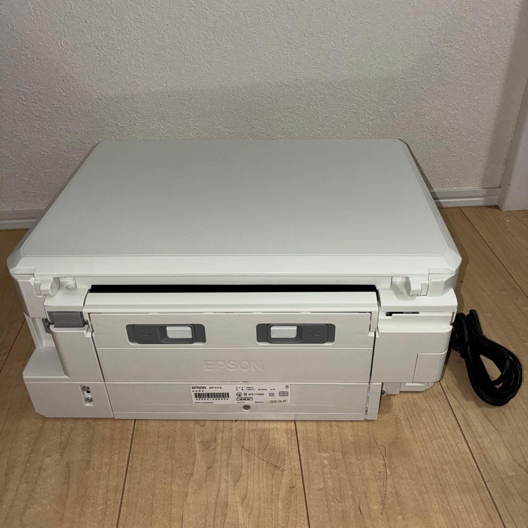 動作品 EPSON EP-711A インクジェットプリンター
