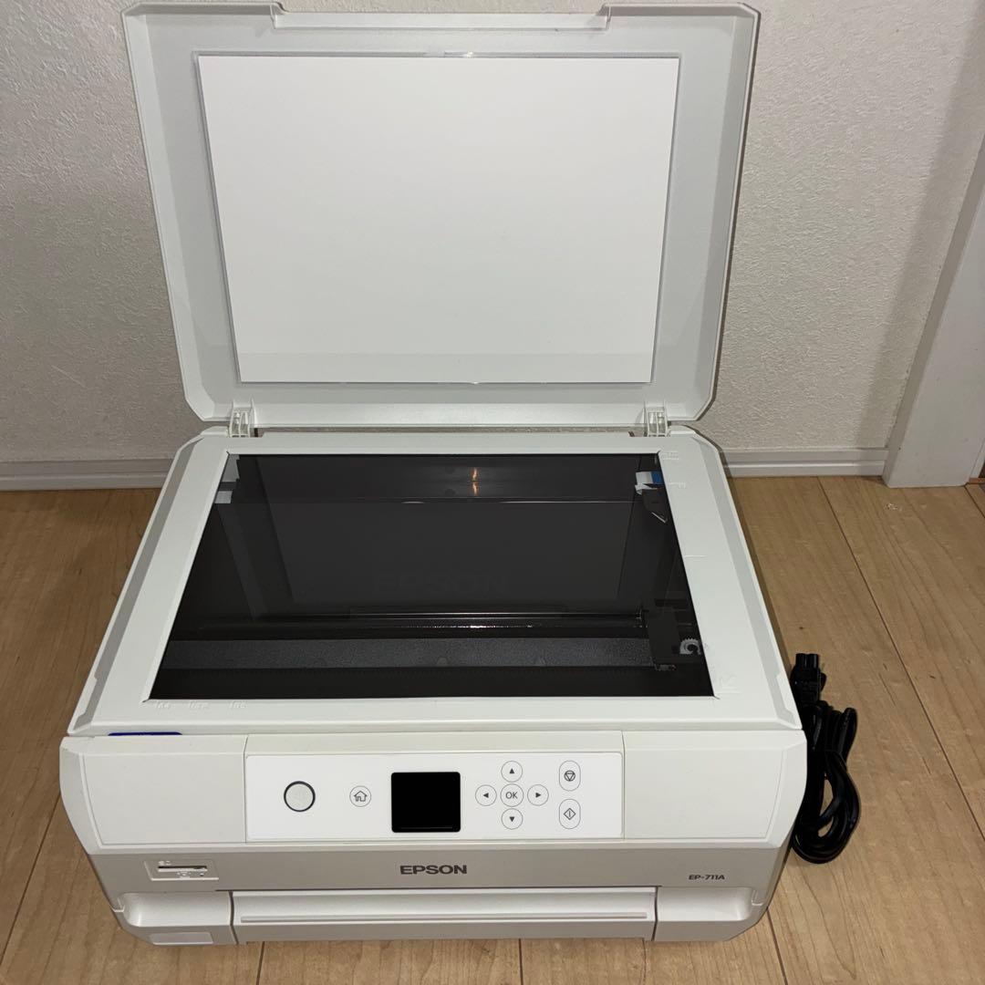 動作品 EPSON EP-711A インクジェットプリンター