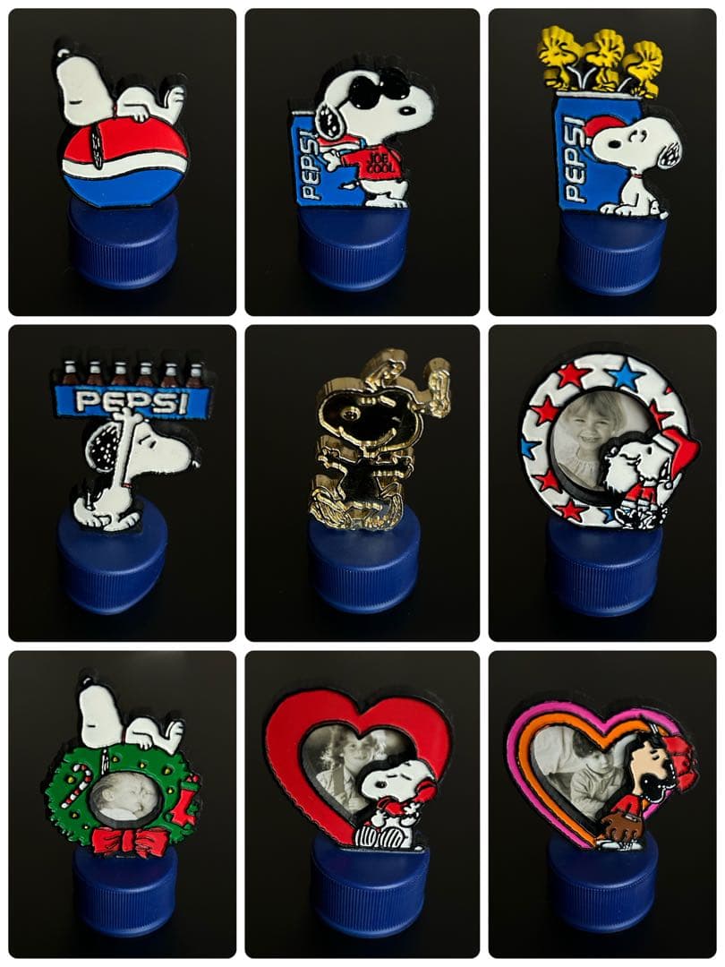 スヌーピー ペプシ ボトルキャップ 第3弾 クラシックプレート コンプリート