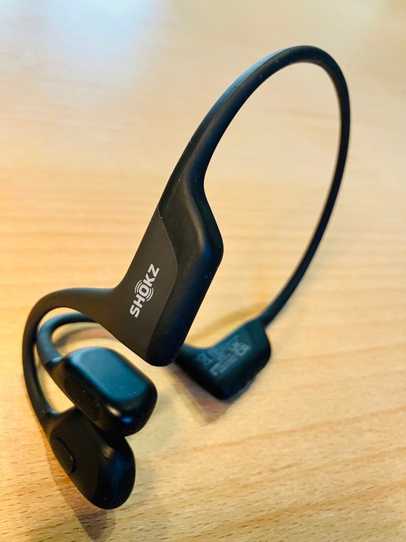 SHOKZ OpenRun Pro Mini骨伝導イヤホン ワイヤレス ブラック