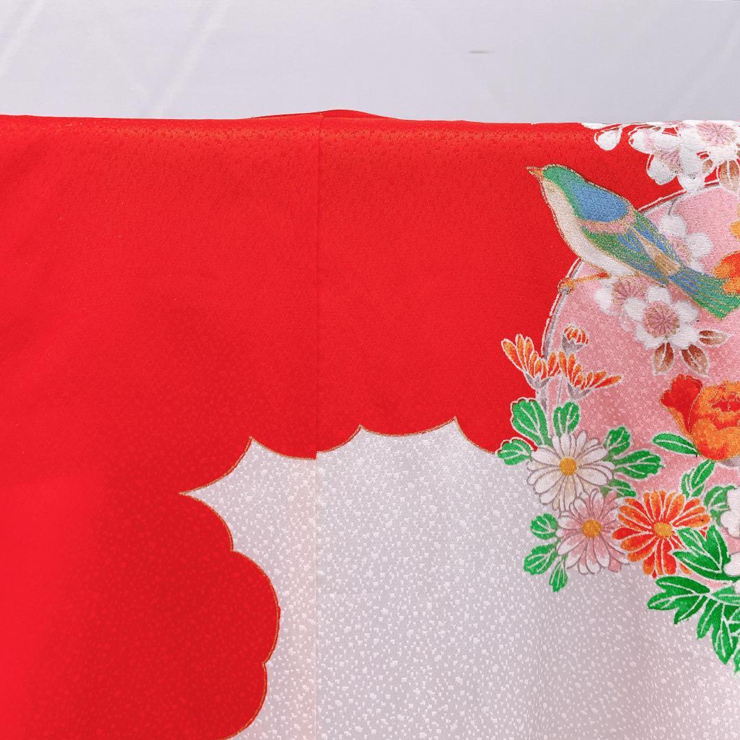 Y★4048★ 子供着物 七五三 女の子 四つ身 単品