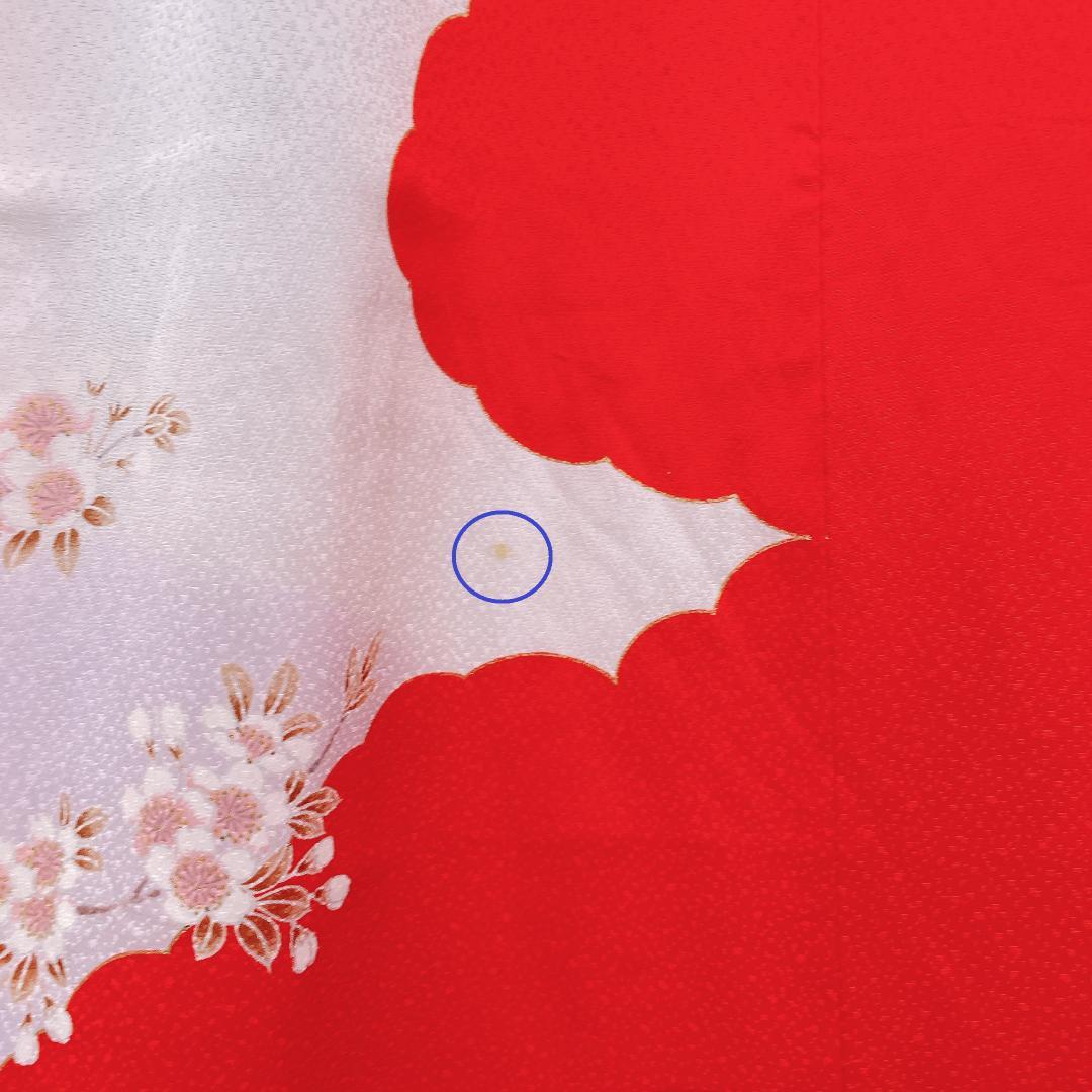 Y★4048★ 子供着物 七五三 女の子 四つ身 単品