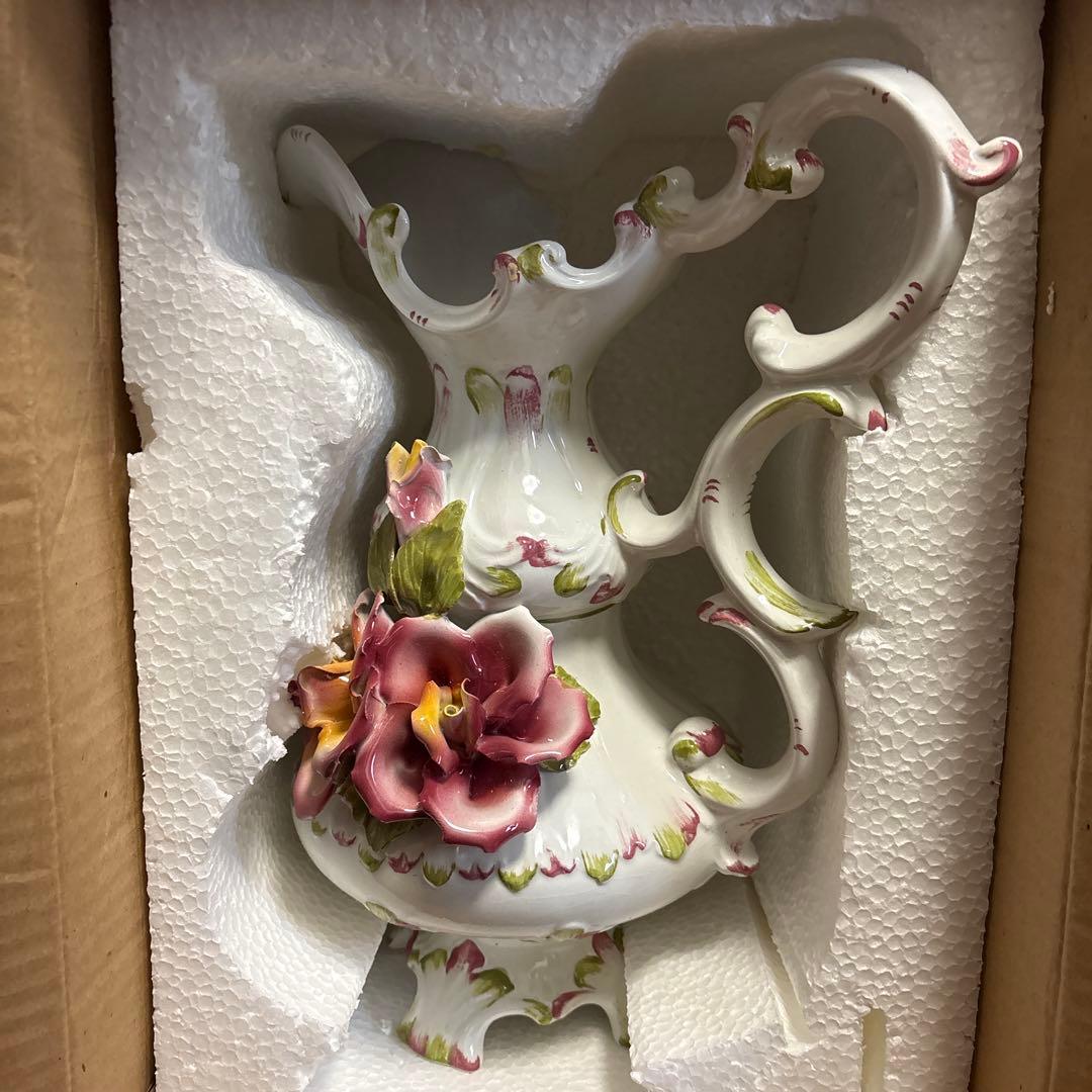 DeMain デ・メイン イタリア製 フラワーモチーフ ヨーロピアン インテリア