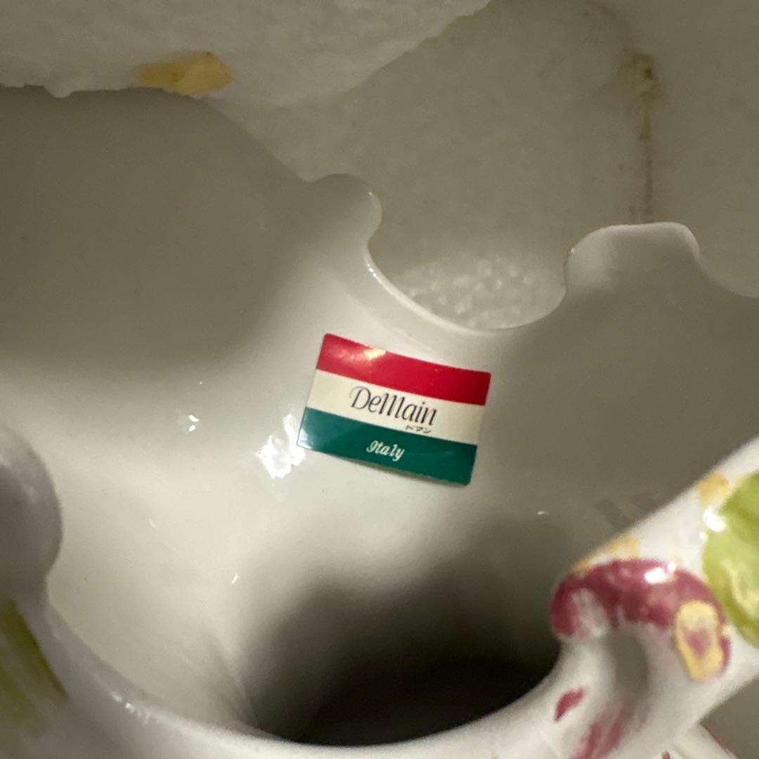 DeMain デ・メイン イタリア製 フラワーモチーフ ヨーロピアン インテリア