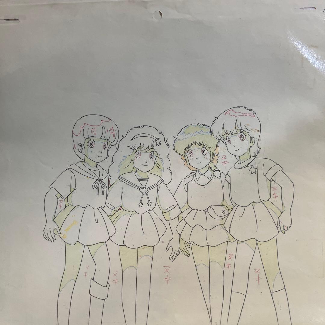 マジカルエミ　クリィミーマミ　ペルシャ　パステルユーミ　直筆動画　セル画