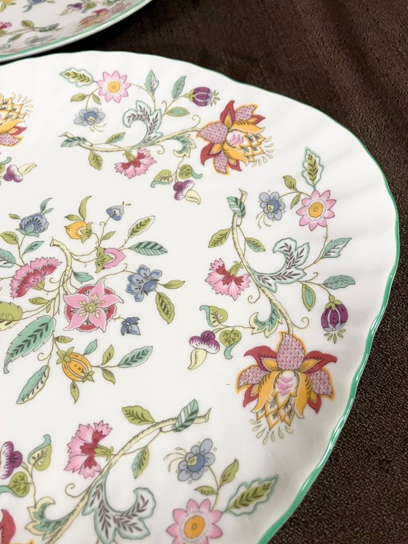 ミントン　ハンドホール レッド３枚 ブルー１枚　計４枚　24.5cm×27cm