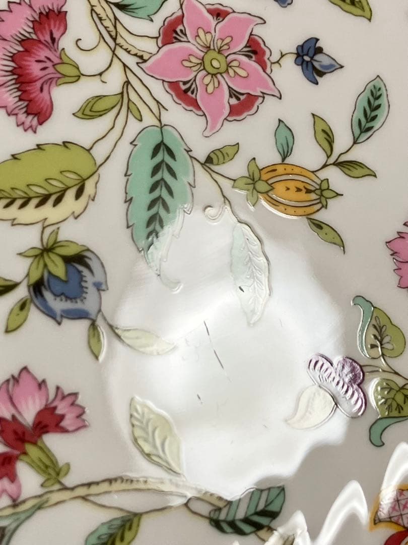 ミントン　ハンドホール レッド３枚 ブルー１枚　計４枚　24.5cm×27cm