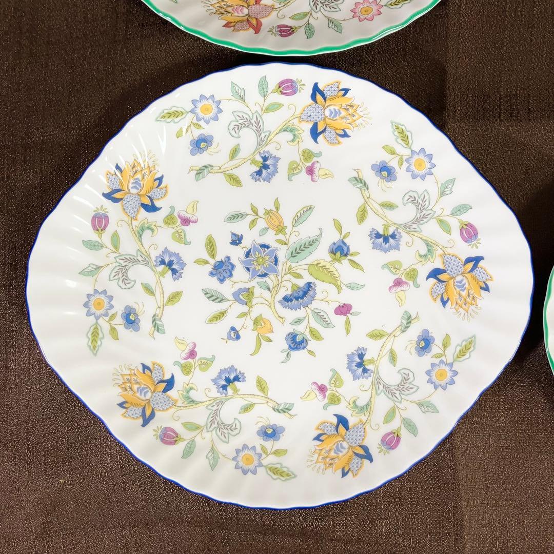 ミントン　ハンドホール レッド３枚 ブルー１枚　計４枚　24.5cm×27cm