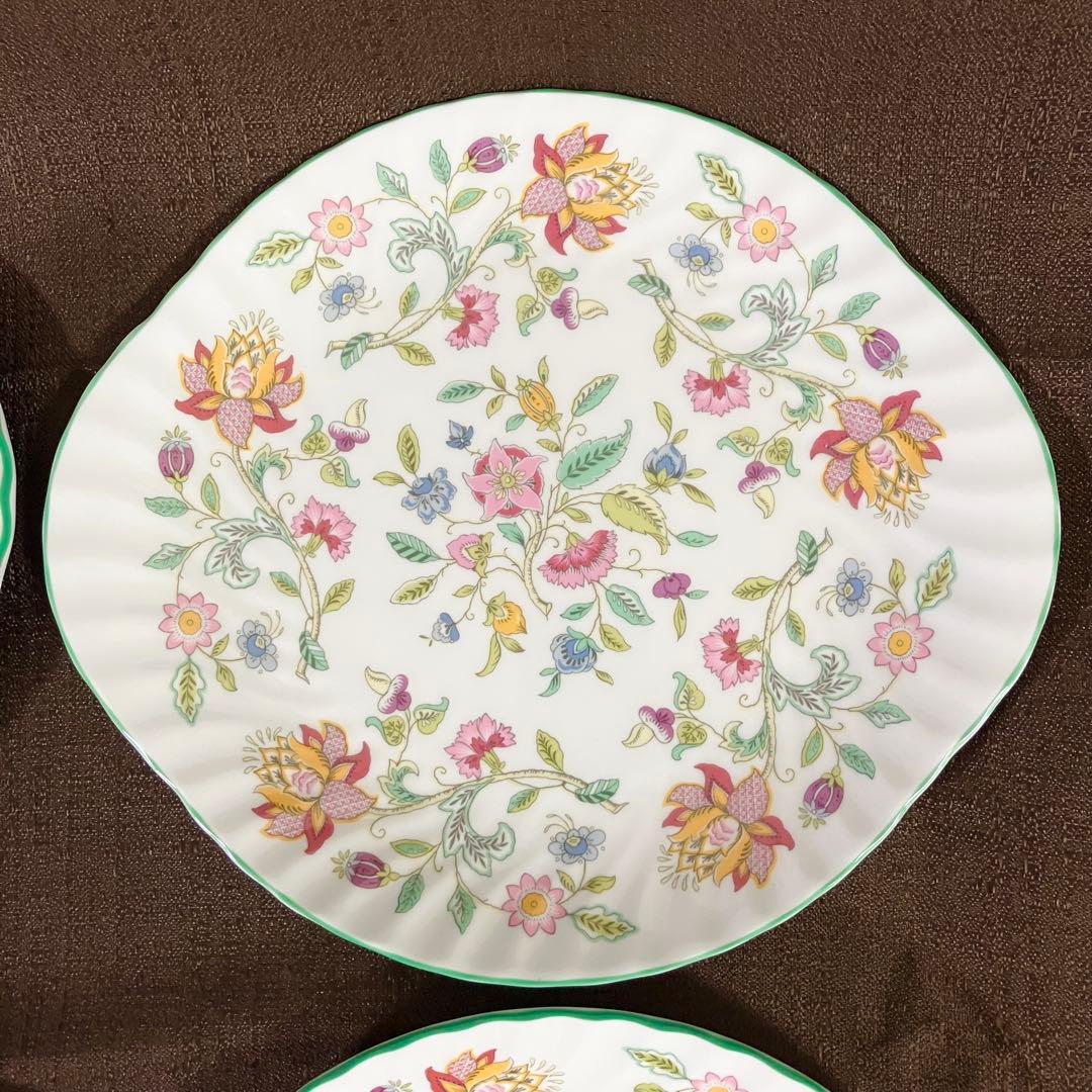 ミントン　ハンドホール レッド３枚 ブルー１枚　計４枚　24.5cm×27cm