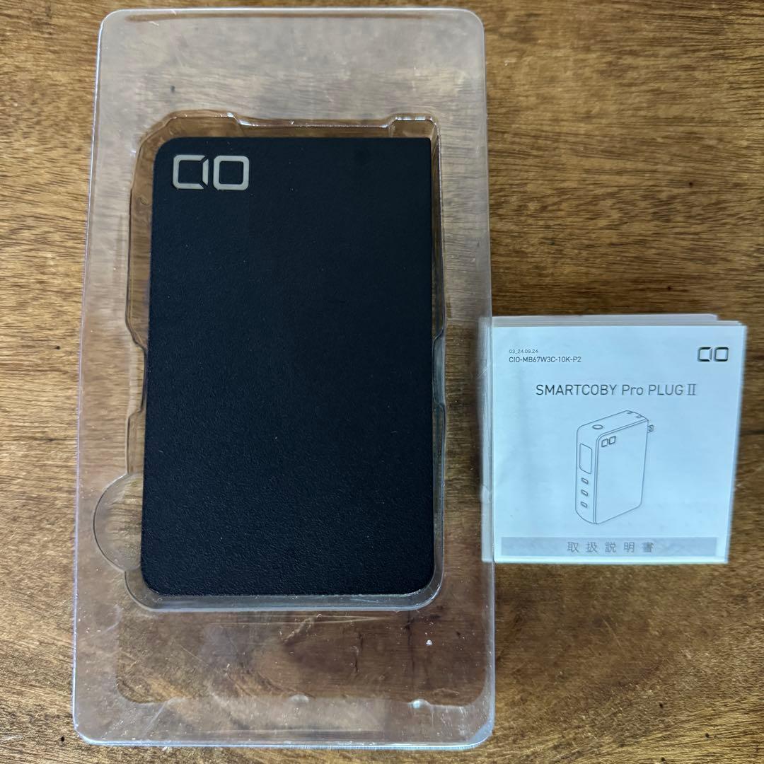 CIO モバイルバッテリー コンセント 一体型 65W 10000mAh